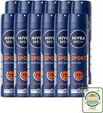 Nivea Men Sport Anti-Transpirant Deodorant Spray 150 ml (12 Stuks)