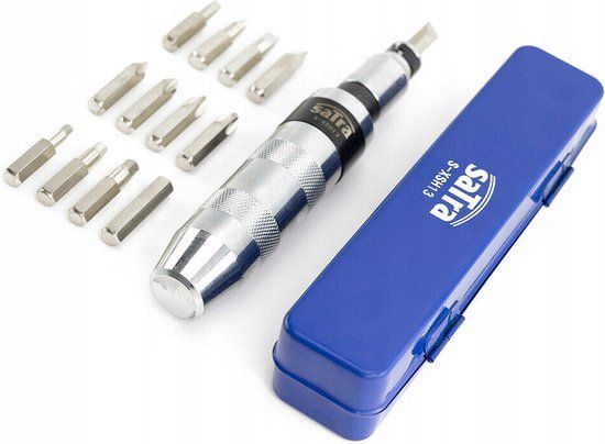 SATRA Slagschroevendraaier Set - 14-delig - Chroom-vanadiumstaal