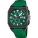 Lotus - 18976/2 - Heren Polshorloge - Chronograaf - Groen - Siliconen Band