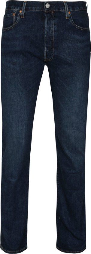 Levi's 501 Original Fit Jeans - Men - W33 / L34 - Dark Blue - Regular Fit