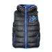 Peak Mountain Veste de ski sans manches pour enfants Ecarti Noir
