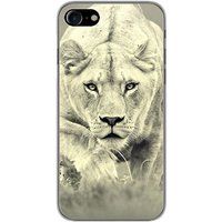 1001 coques Apple iPhone 7 Lioness Siliconen hoesje