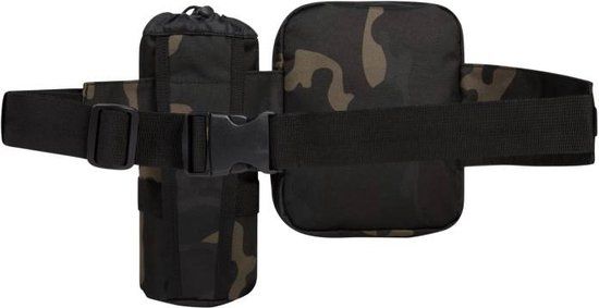 Brandit waistbeltbag Allround darkcamo Heuptasje - One size - Grijs