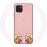 Samsung Galaxy A03 hoesje Dogue de Bordeaux symmetrische foto Maniacase