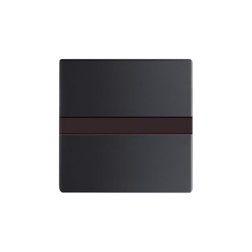 Busch-Jaeger Busch-Komfortschalter® flex bedieningselement bewegingssensor met oriëntatielicht, LED zwart mat - Platform 63 (64765-885), 2CKA006800A2894
