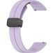 Techsuit Bracelet W011 pour Huawei Watch / Garmin Watch Series, 18mm, Violet
