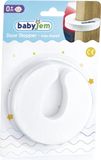 BabyJem 1110401 veiligheidsdeurstopper, wit, 1 stuk