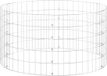vidaXL Composteur Ø100x50 cm Acier galvanisé