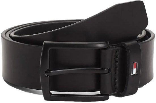 Tommy Hilfiger Denton Matte 3.5 herenriem, zwart, 105