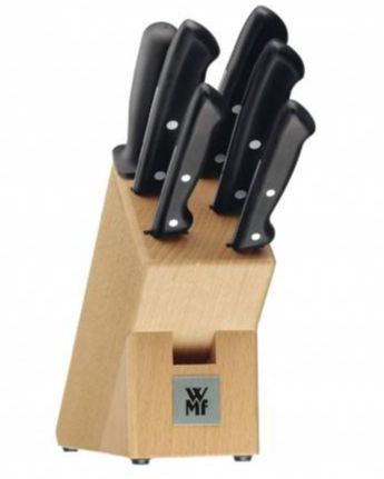 WMF Classic Line Messenset - 7-delig - Inclusief messenblok - Bruin