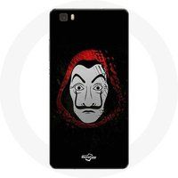 Maniacase Etui voor Huawei P8 La casa de papel Masker