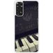 Redmi Bedrukt siliconen hoesje compatibel met Redmi Note 11 4G Old piano