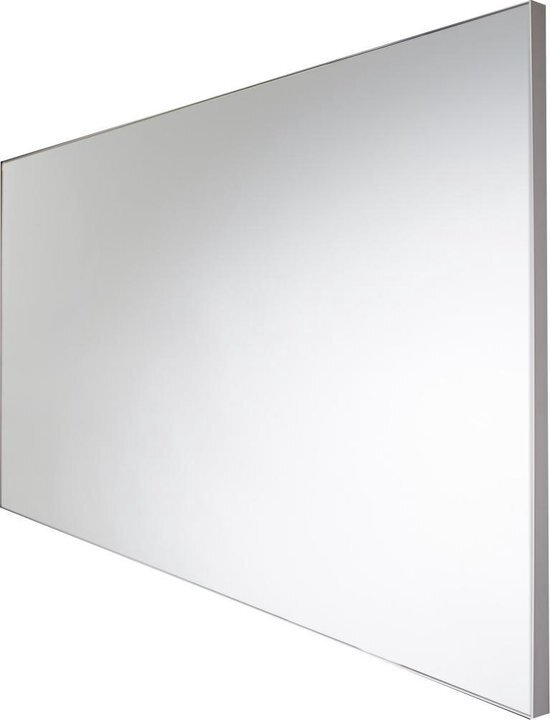 Wandspiegel Van Marcke Frame Zonder Verlichting 40x70 cm Glas En Wit Aluminium Kader