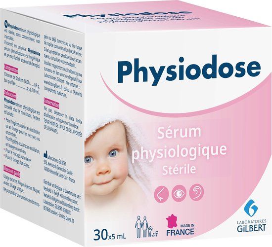 Gilbert Physiodose Baby - Fysiologisch Serum - 30x5ml