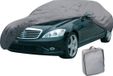 Dunlop Autohoes XL - Beschermhoes Auto Universeel - Auto Hoes 534 x 178 x 120 cm - Afdekhoes met Elastieken Koord en Ringen - Waterdicht voor Binnen en Buiten - Grijs