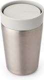 Brabantia Make & Take Thermosbeker - Koffiebeker To Go - 200 ml - Light Grey