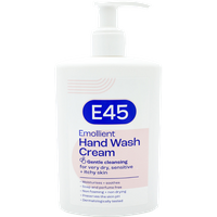 E45 Dry & Sensitive Skin Gentle Cleanser Emollient Hand Wash Cream - 250ml