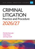 Criminal Libri GmbH Criminal Litigation: 2026/27 Paperback