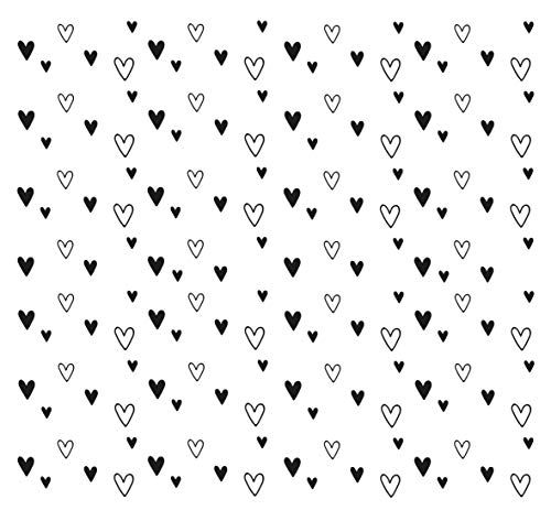 RAYHER Clear Stamps - Achtergrond Hart - 102.5x97mm - 1 vel