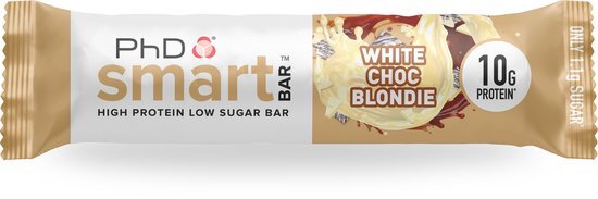 PhD Nutrition Smart Bar Protein Eiwitreep Witte chocolade 24x32g, 31% eiwit