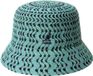 Kangol Bermuda Zig Zag Bucket Hat Blauw Heren M Polyester