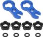 Young Connections Fietsventielen - Band accessoires - Aluminiumlegering - Fiets - Vacuüm - Mountainbike - Wiel - Geschikt voor alle fietsen - Zwart 2 sets van Fietsventielen en Bandaccessoires met Sleutel en Afdichtingsring.
