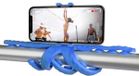 Celly telefoonhouder Squiddy Max 8,5 cm siliconen blauw
