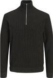 Jack & Jones Pull Jprblustanley Knit Half Zip Bf 12305683 Ganache/twist
