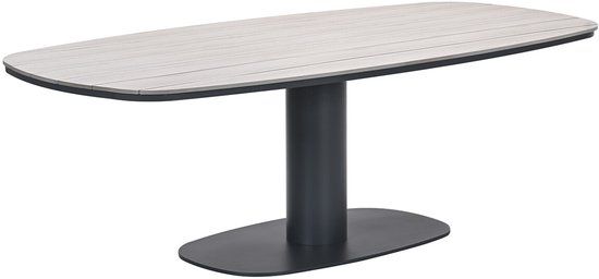Garden Impressions Leona tuintafel 230x110xH72 cm - donker grijs