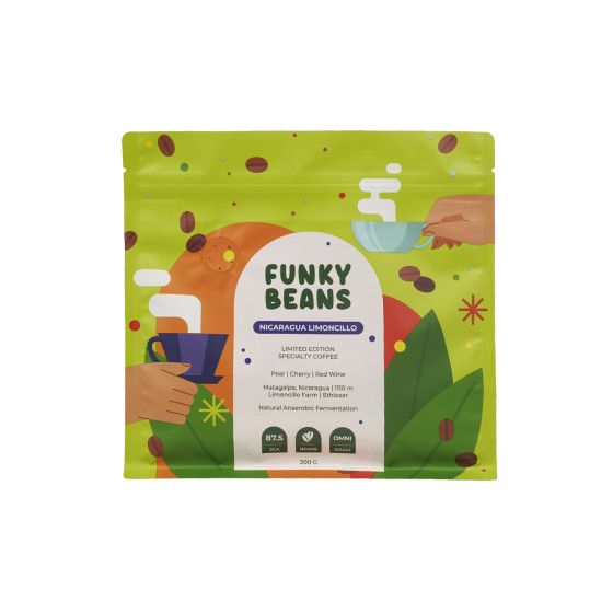 Funky Beans Nicaragua Limoncillo, 200 g