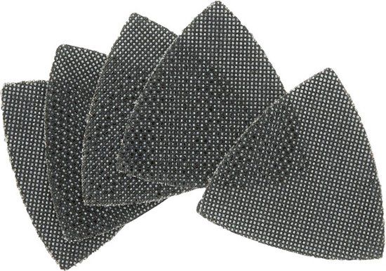 DeWALT DTM3092 Mesh Schuurgaas Driehoek 93x93mm K80 - 5 stuks