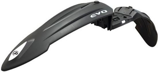 Polisport Cross Country Evo - Voorspatbord - Zwart - 3-delig