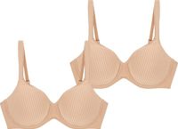 Triumph Soutien-gorge à armatures Modern Soft+Cotton beige 95C