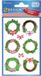 Avery Etiket Z-design Christmas linnen kerstkransen - 2 vel