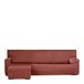 Eysa Light Bankhoes voor chaise longue Mini, met korte arm aan de linkerkant, vooraan, grijs