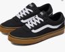 Vans Heren Sneaker Brooklyn Ls Canvas Black/gum | Maat: 46