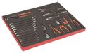 Bahco Foaminlay Fit&Go 3/3 avec tournevis et pinces - avec marquage laser - 24 pièces - FF1A210LM