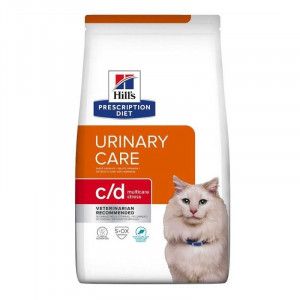 Hill's Prescription Diet Hill's Prescription Diet C/D Multicare Stress Urinary Care kattenvoer met zeevis 2 x 8 kg