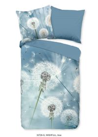 Bettbezug Wishfull Twin XL (240 x 200/220 cm) - Blau - Baumwolle