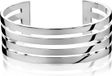 Zinzi Mart Visser by ZINZI zilveren klem armband breed glad 24mm MVA1