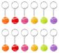 Porte-clés balle de tennis - Lot de 12