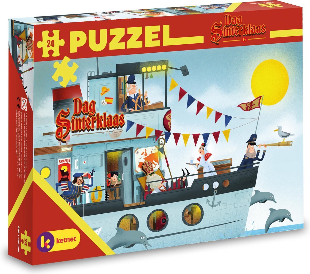 sinterklaas Dag puzzel (24 stukjes)