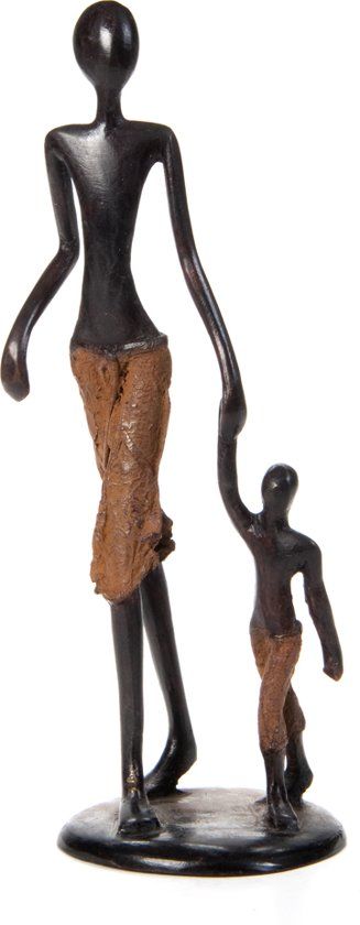 TAHOUA Fairtrade Bronzen beeld