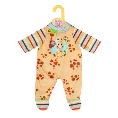 Zapf Creation Dolly Moda Romper met Giraffe 43cm