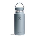 Hydro Flask Wide Flex Cap Drinkfles, 946 ml, roestvrij staal, lekvrij, 24 uur koud en 12 uur warm, grijs