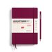 Leuchtturm1917 Weekly Planner A5 Medium 2025 Hardcover Port Red