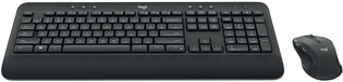 Logitech MK545 Advanced Draadloos Toetsenbord en Muis - QWERTY US International - Zwart