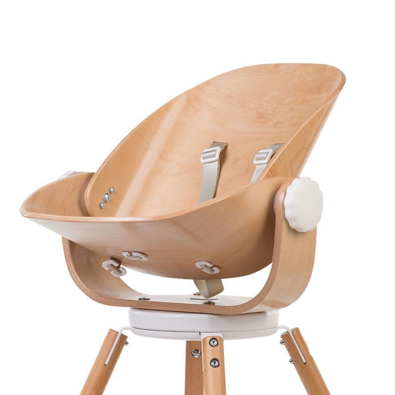 Childhome CHEVONBNA Kinderstoel zitset - Wit, Hout
