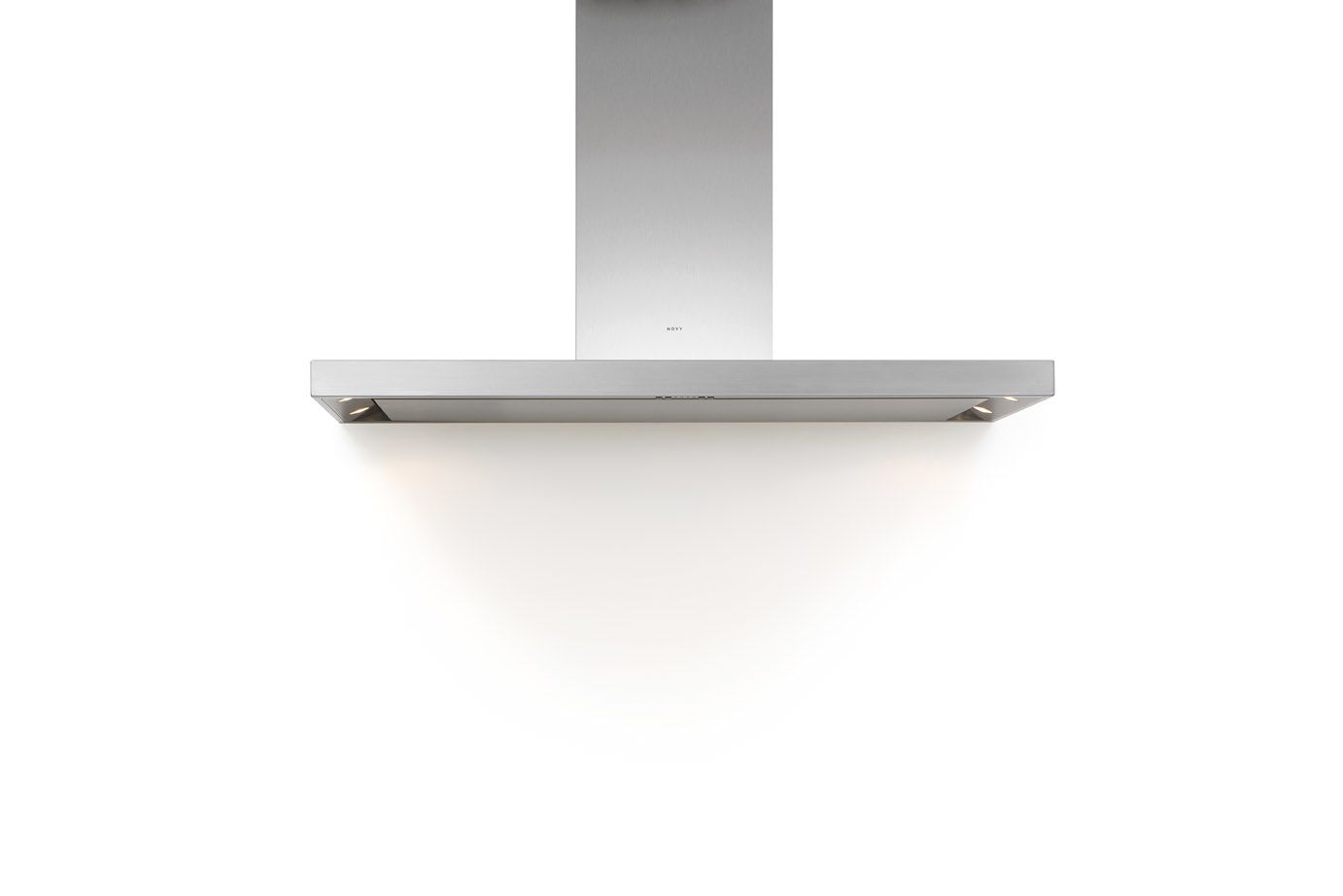 NOVY Flat'line Muurmontage Afzuigkap - Roestvrijstaal - 90cm - D7645