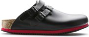 Birkenstock Kay SL Dames Werkklompen Black Narrow-fit | Zwart | Leer | Maat 38